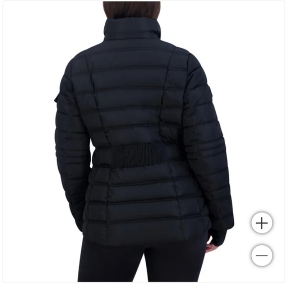 Nautica ladies puffer jacket with faux fur hood - Picture 5 of 5